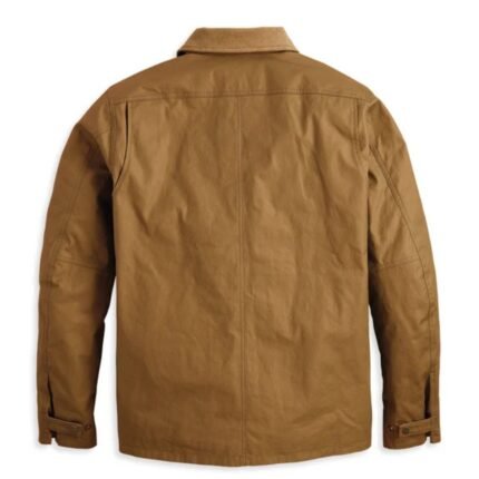 HARLEY DAVIDSON MENS MESA ADV WAXED RIDING JACKET DULL GOLD