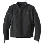 HARLEY DAVIDSON MENS PARADIGM TRIPLE VENT SYSTEM 2.0 LEATHER JACKET