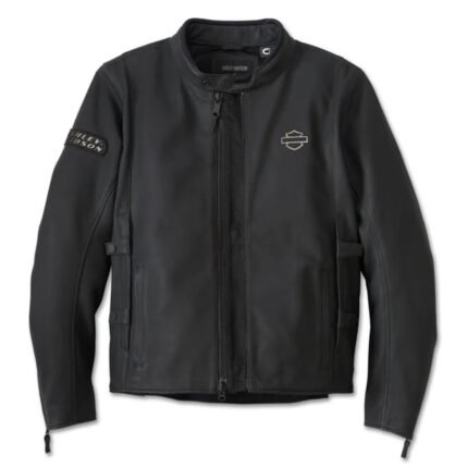 HARLEY DAVIDSON MENS PARADIGM TRIPLE VENT SYSTEM 2.0 LEATHER JACKET