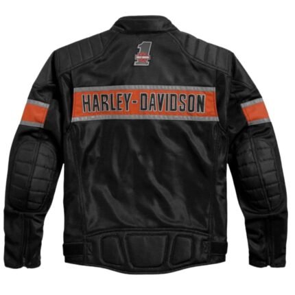 HARLEY DAVIDSON MENS TRENTON MESH RIDING JACKET