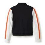 HARLEY DAVIDSON WOMENS ESSENTIAL BLOCKED TRACK JACKET