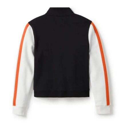 HARLEY DAVIDSON WOMENS ESSENTIAL BLOCKED TRACK JACKET