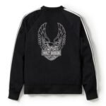 HARLEY DAVIDSON WOMENS FREEDOM EAGLE BOMBER JACKET
