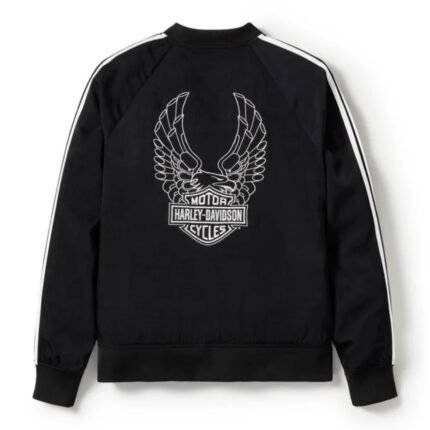 HARLEY DAVIDSON WOMENS FREEDOM EAGLE BOMBER JACKET