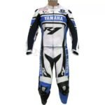 YAMAHA R1 RACING MOTORBIKE COWHIDE LEATHER SUIT