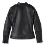 HARLEY DAVIDSON WOMENS HD FLEX LAYERING SYSTEM CAPTAIN LEATHER JACKET OUTER LAYER