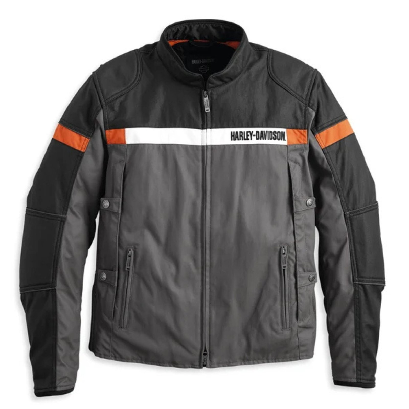 2 HARLEY DAVIDSON MENS AMALGAM TEXTILE TRIPLE V