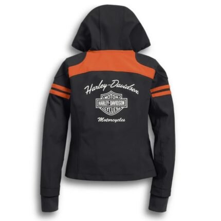 HARLEY DAVIDSON WOMENS MISS ENTHUSIAST SOFT SHELL JACKET