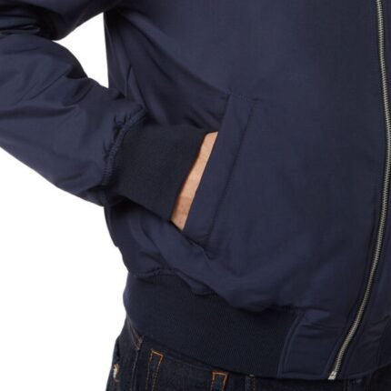 DENIM AVIATOR BOMBER CREST