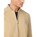 DENIM COTTON SUEDE JACKET LS