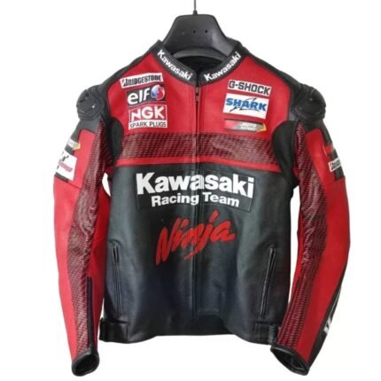 NARSON KAWASAKI NINJA RACING TEAM LEATHER JACKET