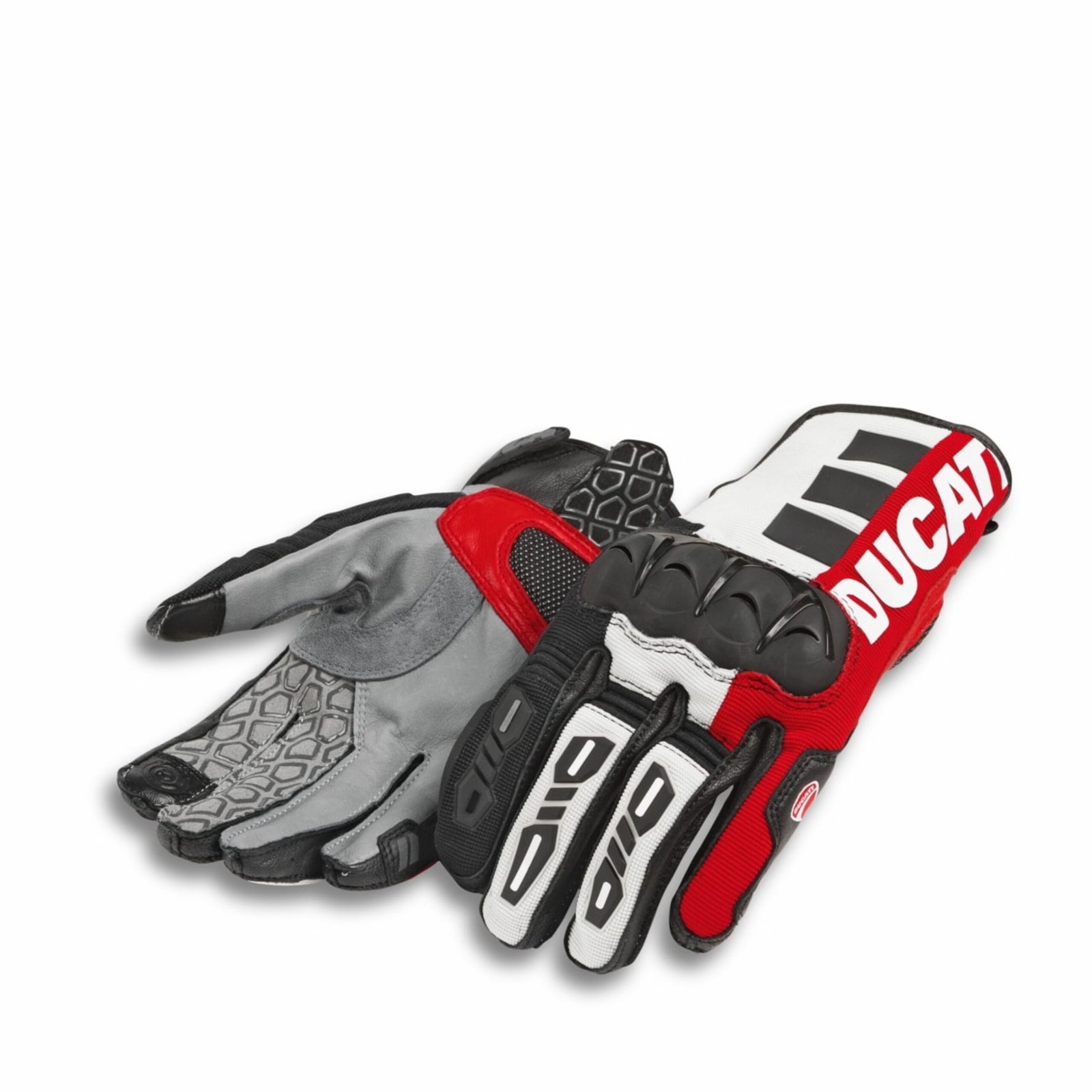 2 DUCATI ATACAMA C2 FABRIC LEATHER GLOVES
