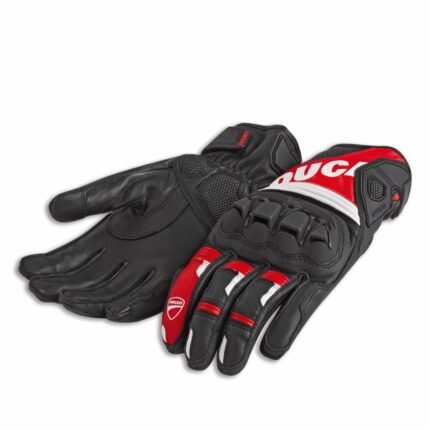 DUCATI SPORT C4 FABRIC LEATHER GLOVES