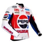 SUZUKI PEPSI LEATHER KIVEN SCHWANTZ 1988 JACKET