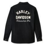 HARLEY DAVIDSON CRISSMAN WOOL HEAVYWEIGHT OVERSHIRT