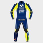 YAMAHA VALENTINO ROSSI MOTORCYCLE LEATHER SUIT