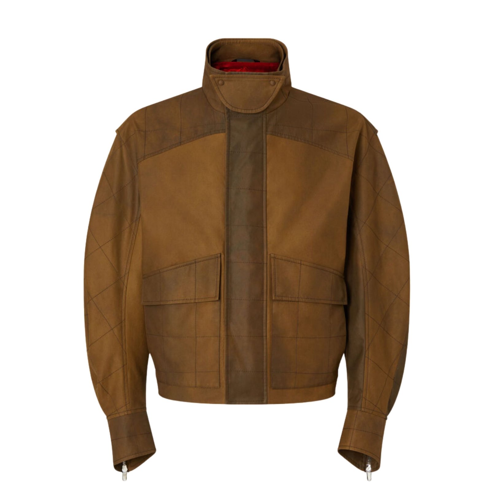 2 FERRARI BOMBER JACKET IN DYED COTTON TWILL