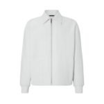 FERRARI BOMBER JACKET IN LIQUID LEATHER