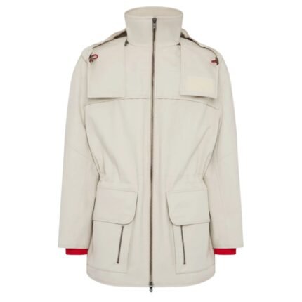 FERRARI X CHARLES LECLERC HOODED PARKA
