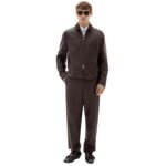 FERRARI OVERSHIRT JACKET IN NAPPA AND SUEDE