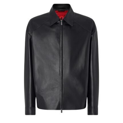 FERRARI SHACKET IN NAPPA LEATHER