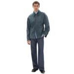 FERRARI SHEARLING OVERSHIRT JACKET