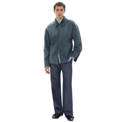 FERRARI SHEARLING OVERSHIRT JACKET