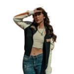 HARLEY DAVIDSON WOMENS ESSENTIAL BLOCKED TRACK JACKET