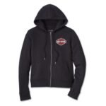 HARLEY DAVIDSON WOMENS MISS ENTHUSIAST 3 IN 1 SOFT SHELL JACKET