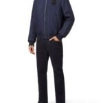 DENIM AVIATOR BOMBER CREST