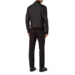 DENIM BOMBER SHIRT COLLAR