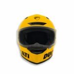 DUCATI LOGO YELLOW FULL FACE HELMET