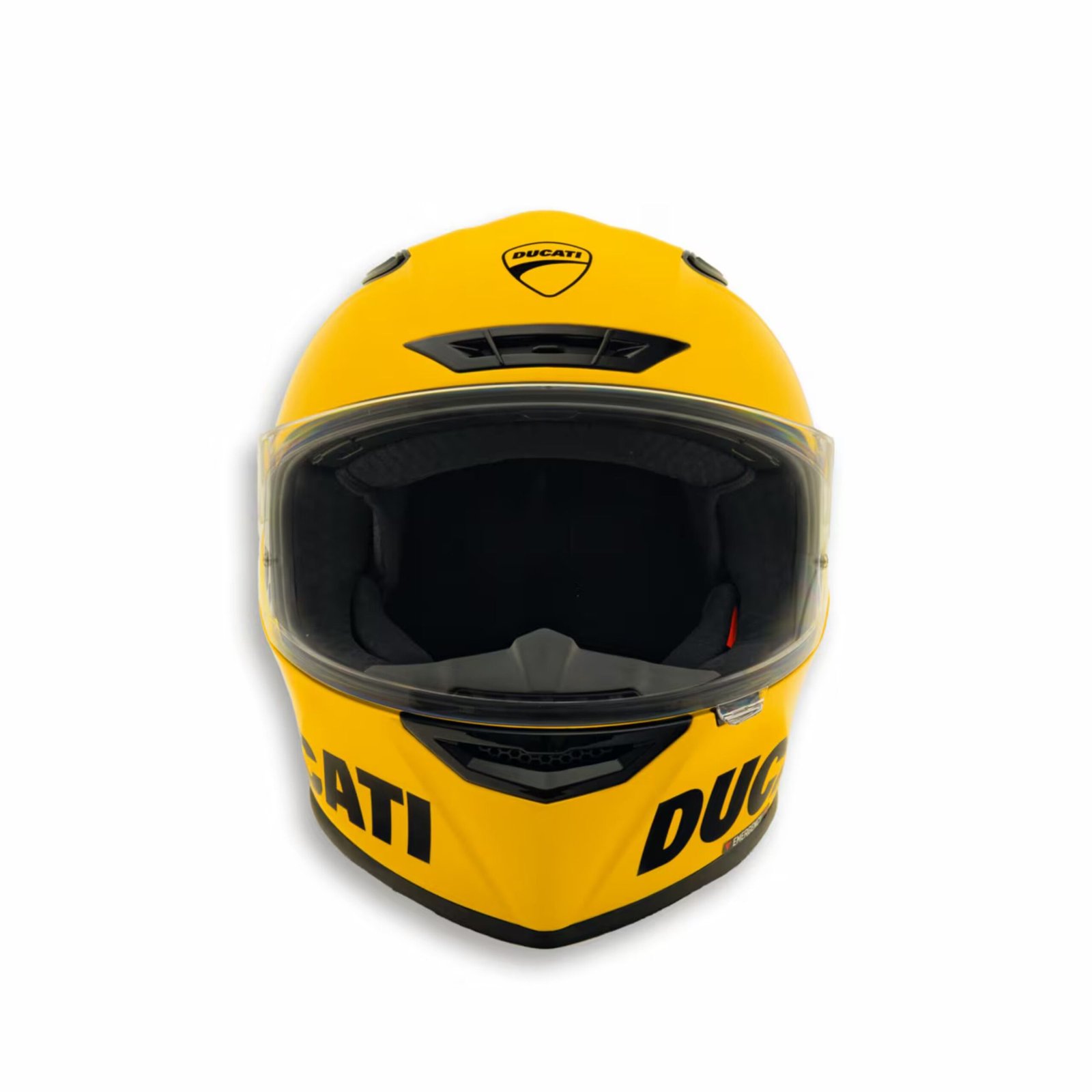 3 DUCATI LOGO YELLOW FULL FACE HELMET