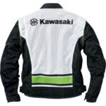 NARSON KAWASAKI RACING MOTORCYCLE MESH MOTORBIKE CE APPROVED ARMORS RIDING JACKET