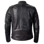 TRIUMPH BRADDAN LEATHER MOTORCYCLE JACKET