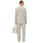 FERRARI BLAZER IN NAPPA LEATHER WITH KNIT CUFFS