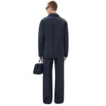 FERRARI BLAZER IN TWO TONE DOUBLE SIDED TECH FABRIC