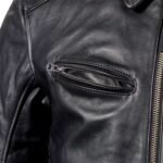 TRIUMPH VANCE LEATHER MOTORCYCLE JACKET