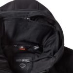 HARLEY DAVIDSON MENS HD TRENTON DEFLECTOR 2.0 HOODED RIDING FLEECE