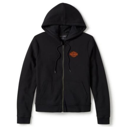 HARLEY DAVIDSON WOMENS MISS ENTHUSIAST 3 IN 1 TEXTILE JACKET