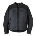 HARLEY DAVIDSON WOMENS WILLIE G SKULL GRAPHIC TRIPLE VENT SYSTEM 2.0 TEXTILE RIDING JACKET