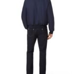 DENIM AVIATOR BOMBER CREST