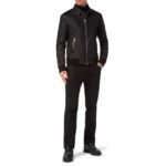 DENIM BOMBER SHIRT COLLAR