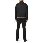 DENIM COTTON SUEDE JACKET LS