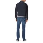 DENIM COTTON SUEDE JACKET LS