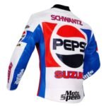 SUZUKI PEPSI LEATHER KIVEN SCHWANTZ 1988 JACKET