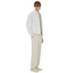 FERRARI BOMBER JACKET IN LIQUID LEATHER