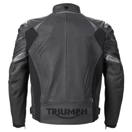 TRIUMPH TRIPLE PERFORATED LEATHER JACKET