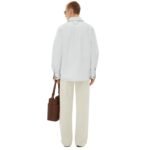 FERRARI OVERSHIRT JACKET IN LIQUID LEATHER