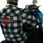 HARLEY DAVIDSON MENS HD MESH OPERATIVE RIDING SHIRT JACKET